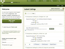 Tablet Screenshot of programmermeetdesigner.com